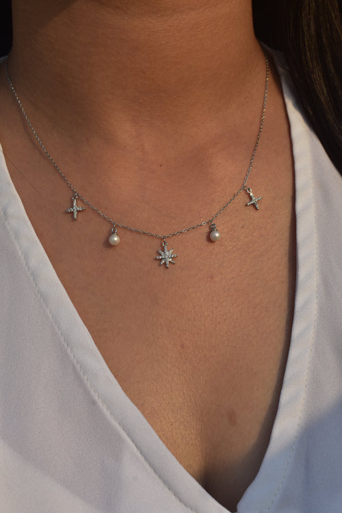 Celestial Pearl Necklace