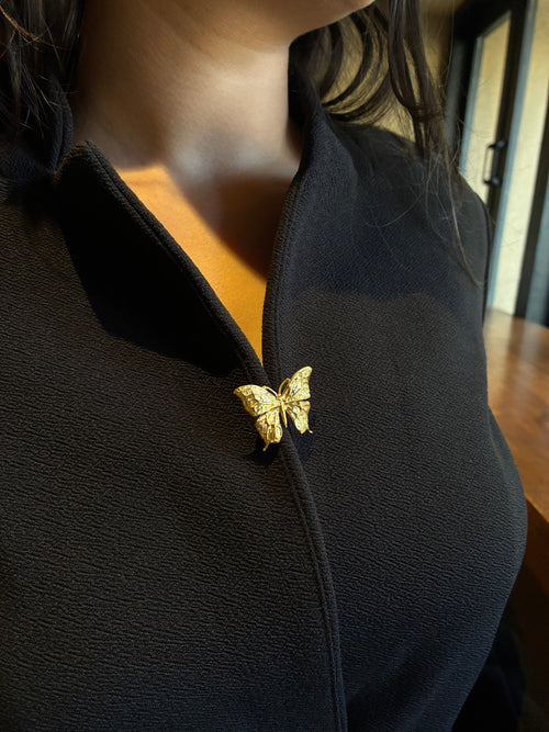 Aurum Butterfly Brooch