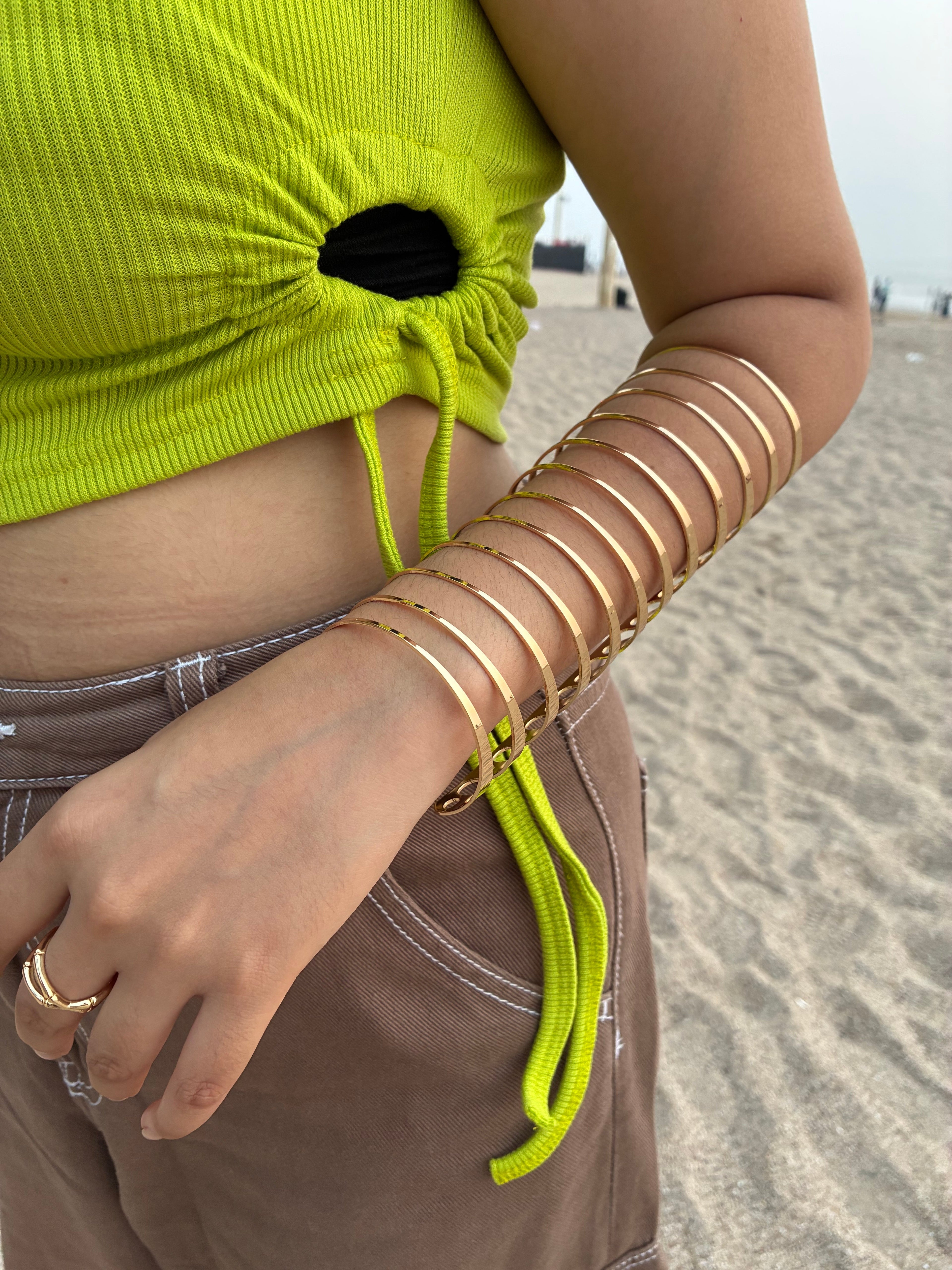Golden cascade Armlet