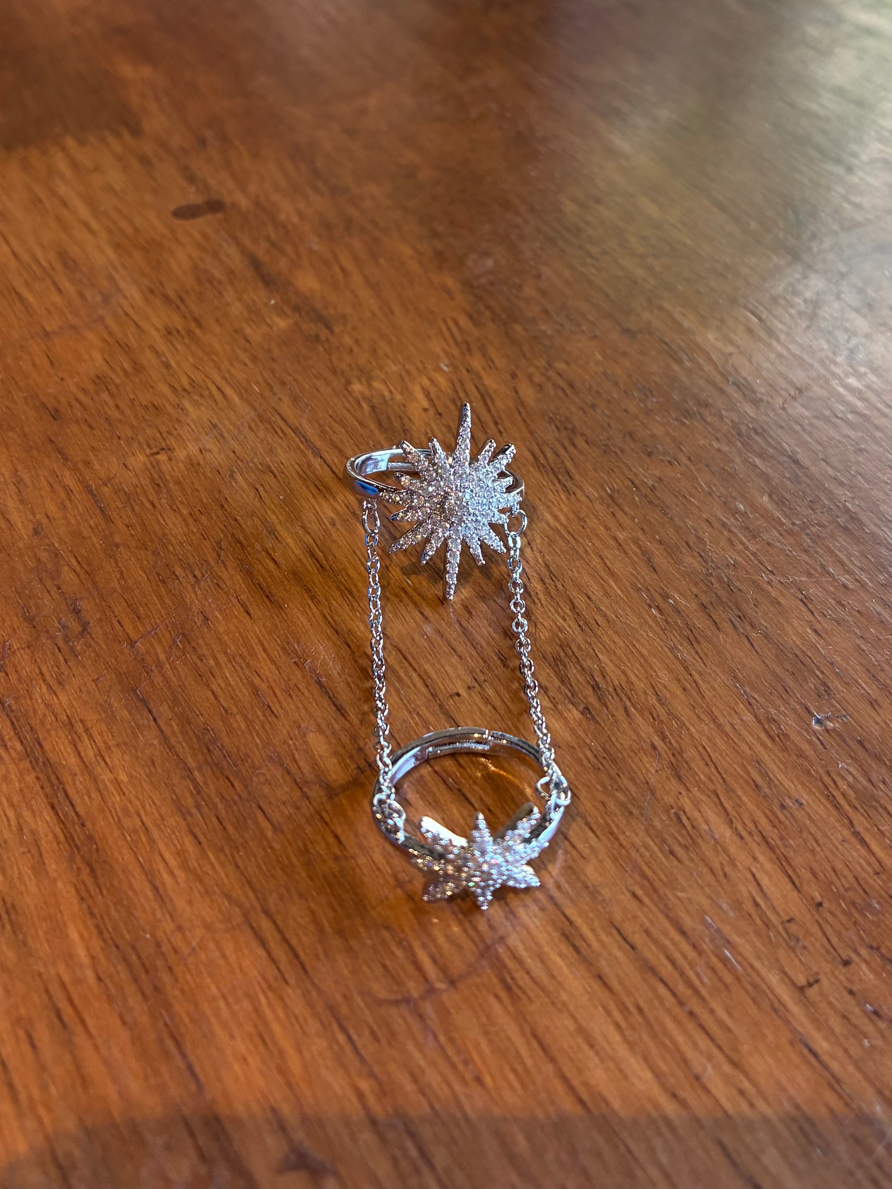 Star to Star Ring (silver)