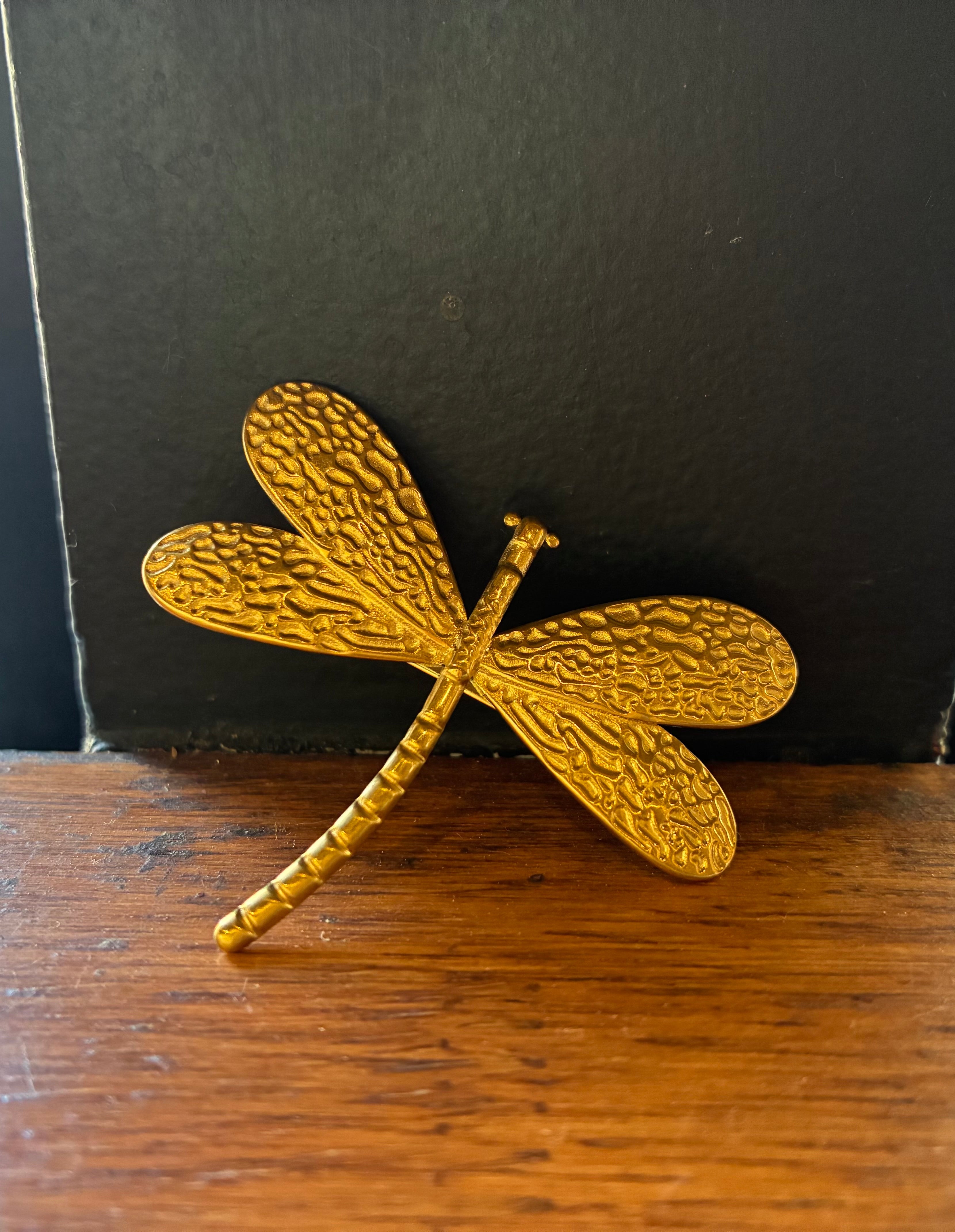 Curvy Dragonfly Brooch