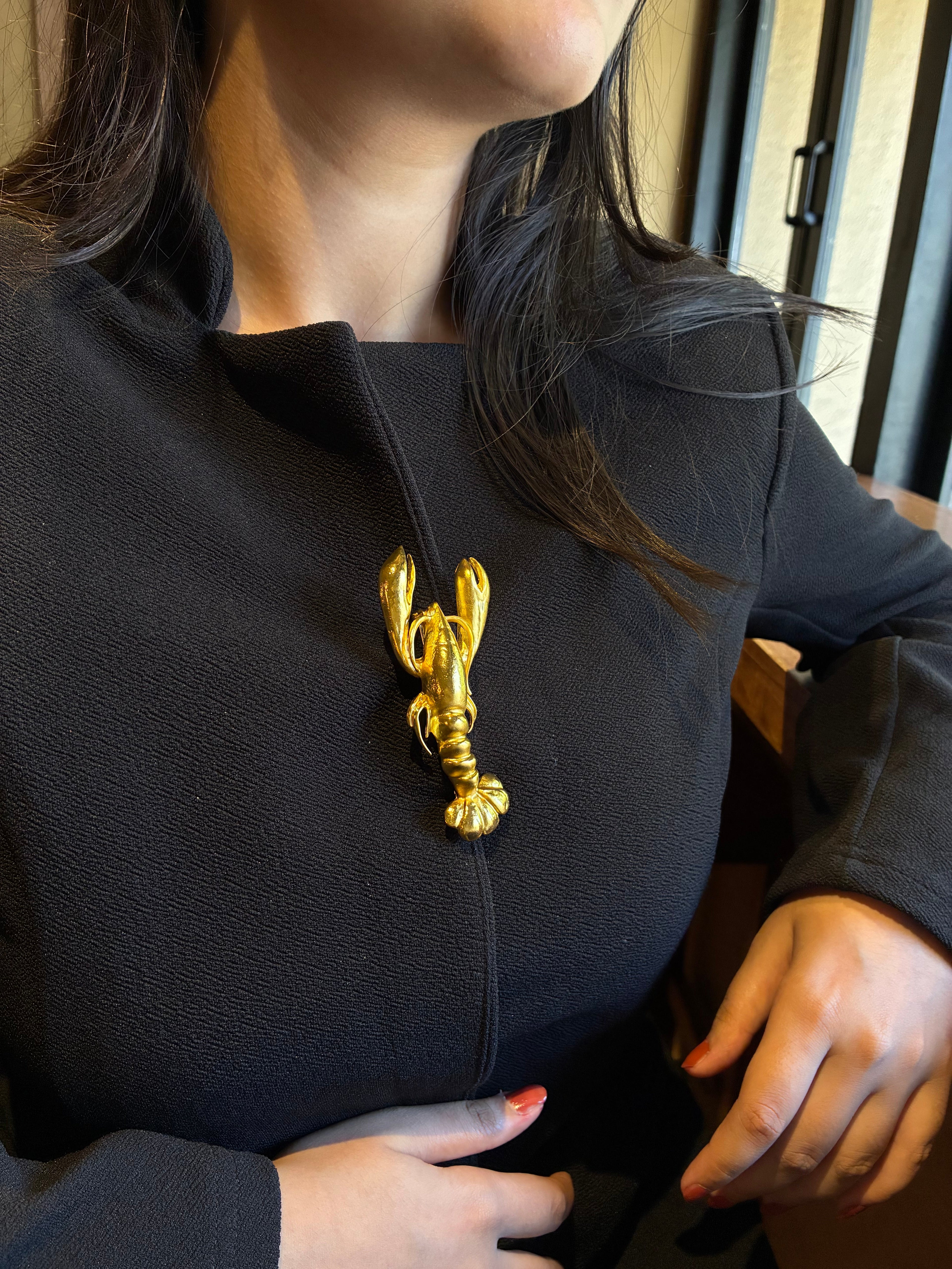 Kuna Lobster Brooch