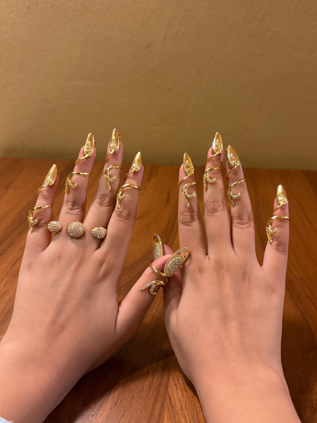 Nail Ring Set of 10 [Braz & Armour Nail Ring]