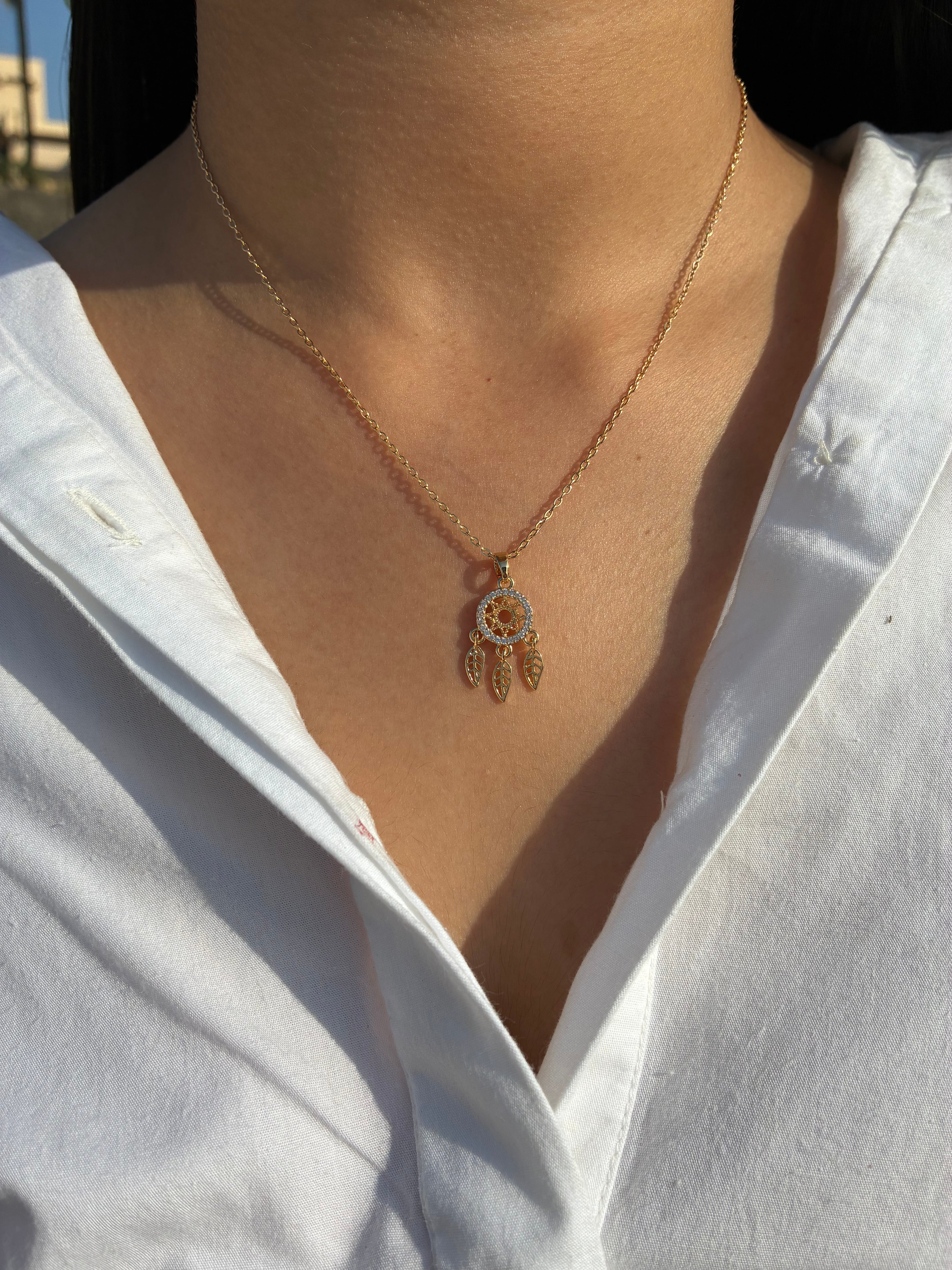 DreamWeave Necklace (gold)