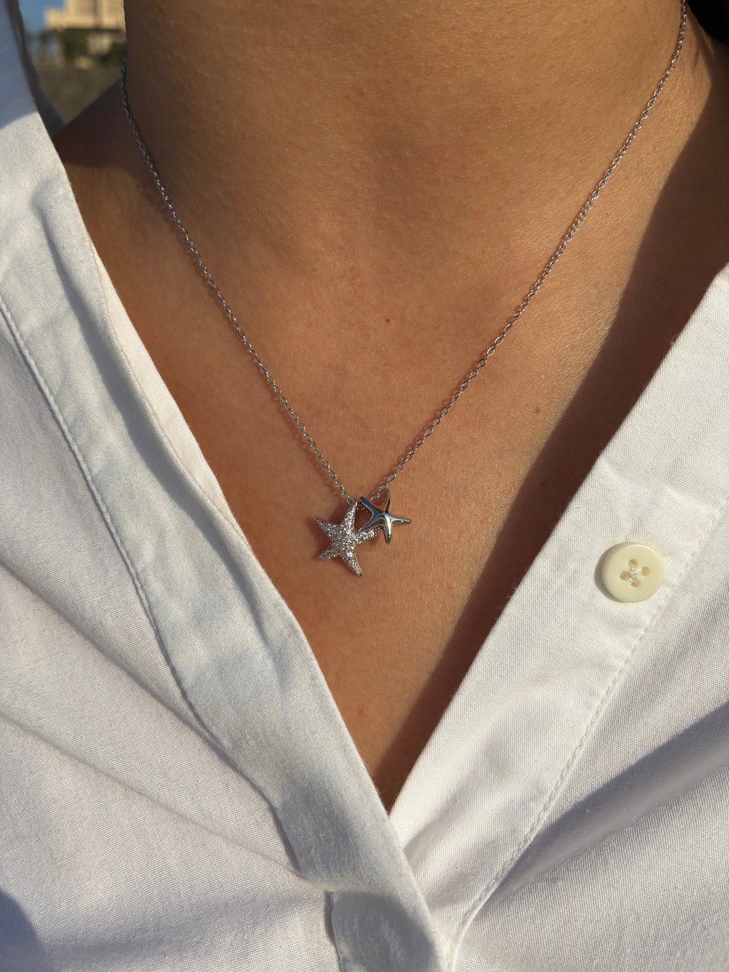 Gemini Star Necklace