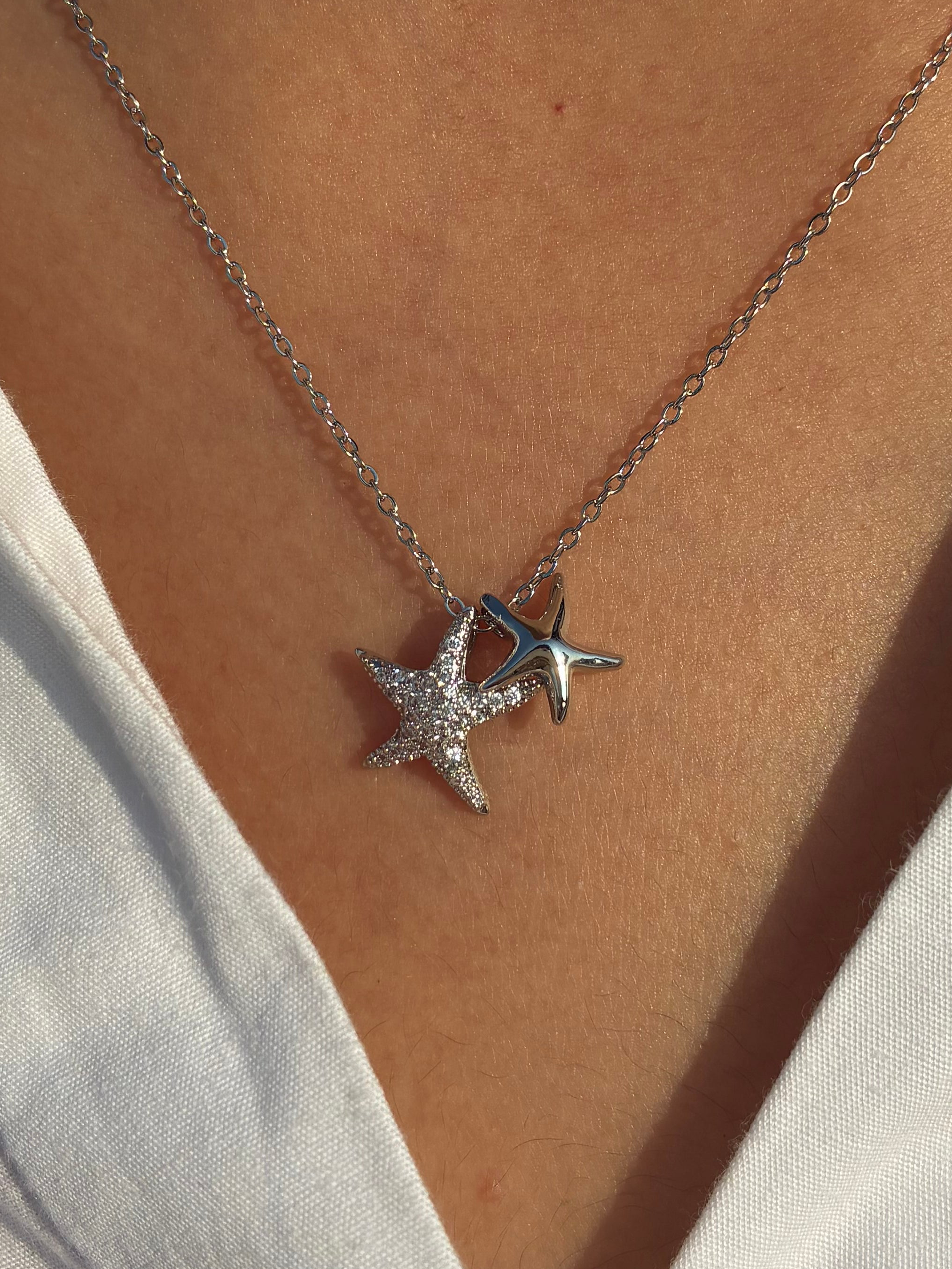 Gemini Star Necklace