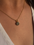 Evil Eye Necklace (Gold)