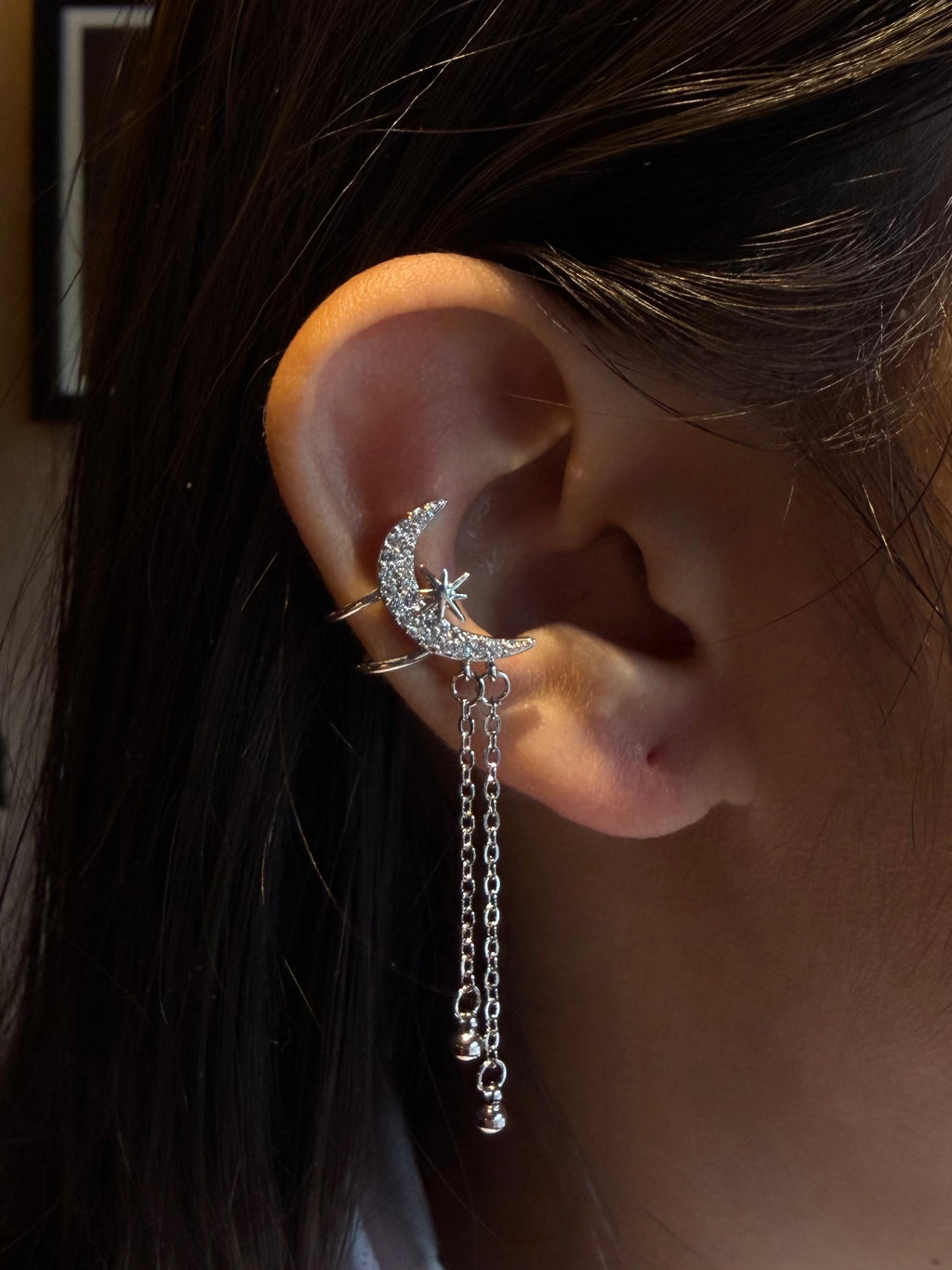 Moon Star Earcuff