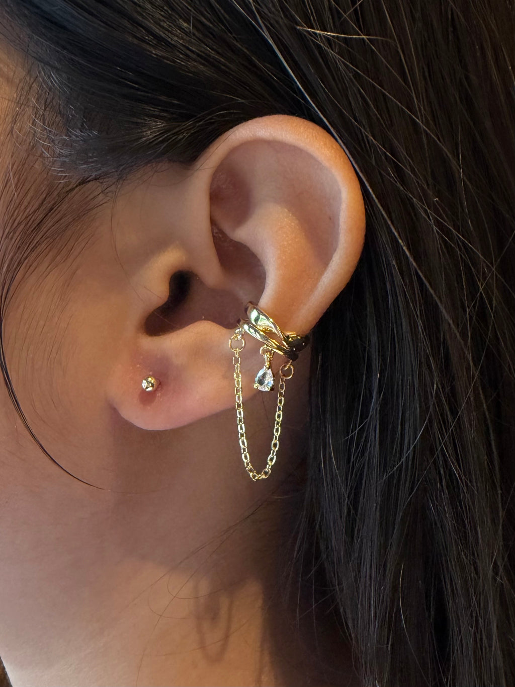 Beloved Dangle Earcuff
