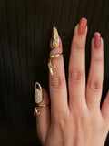 Braz Nail Ring & Armour Nail Ring (set of 2)