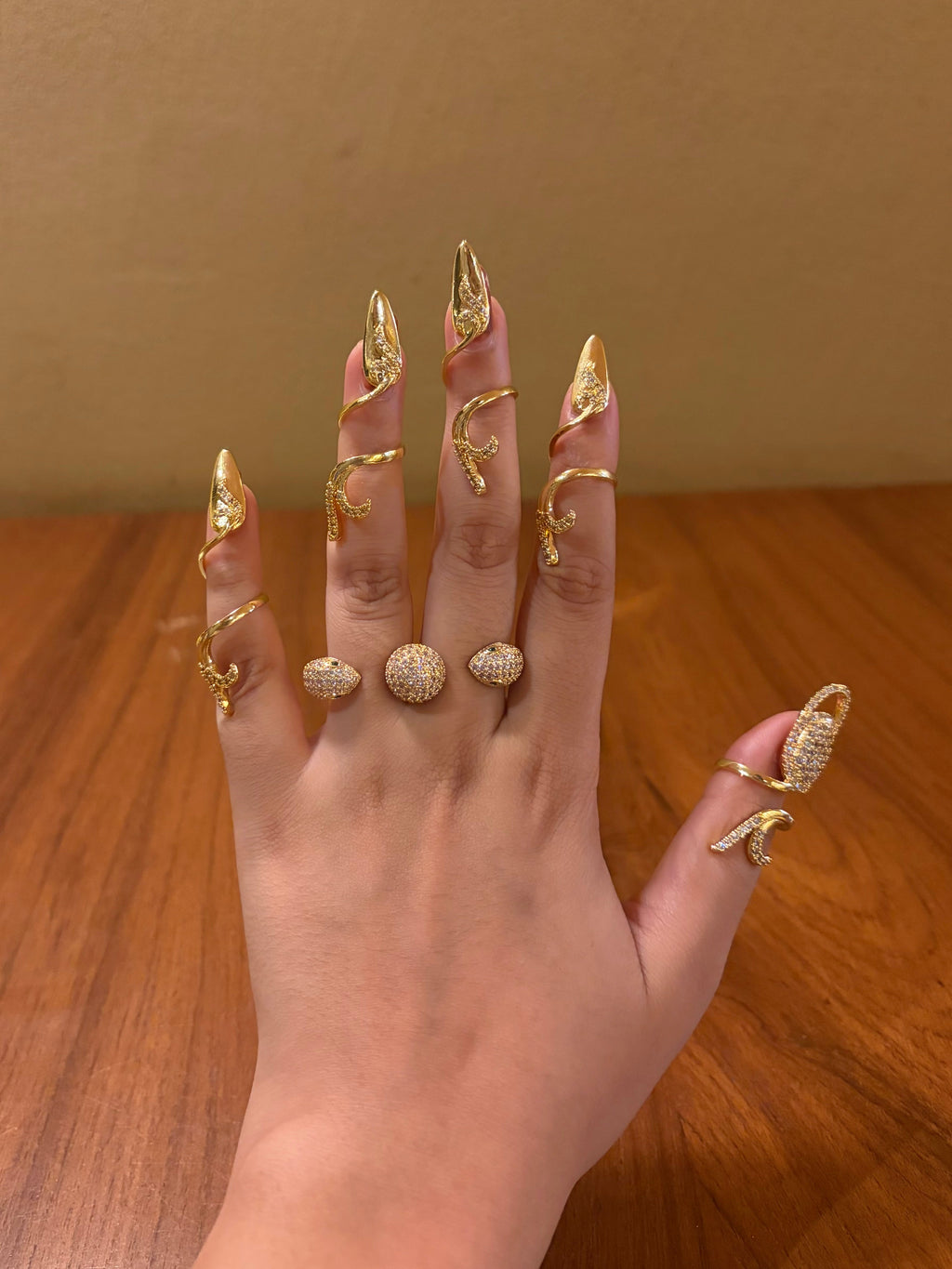 Nail Ring Set of 5 [Braz & Armour Nail Ring]