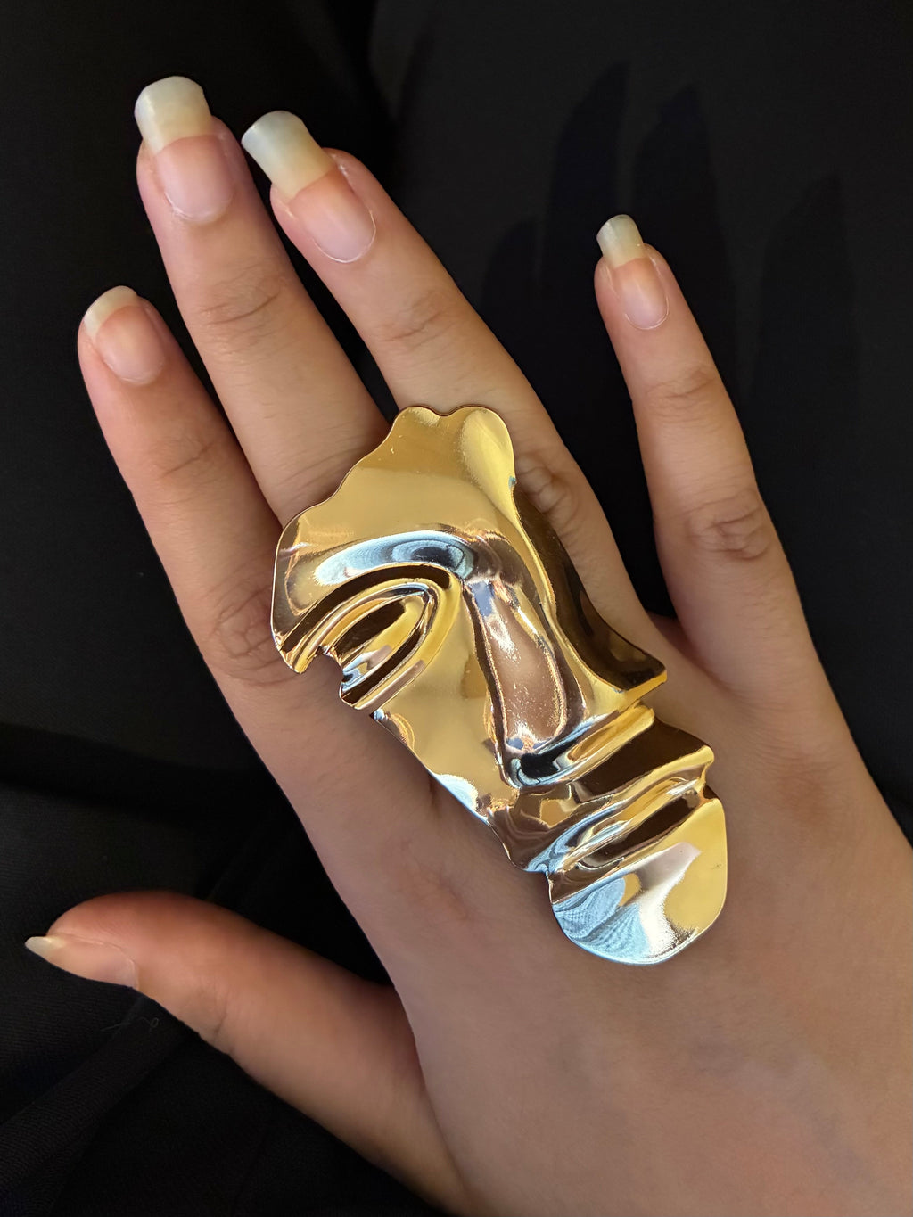 Abstract Mask Ring