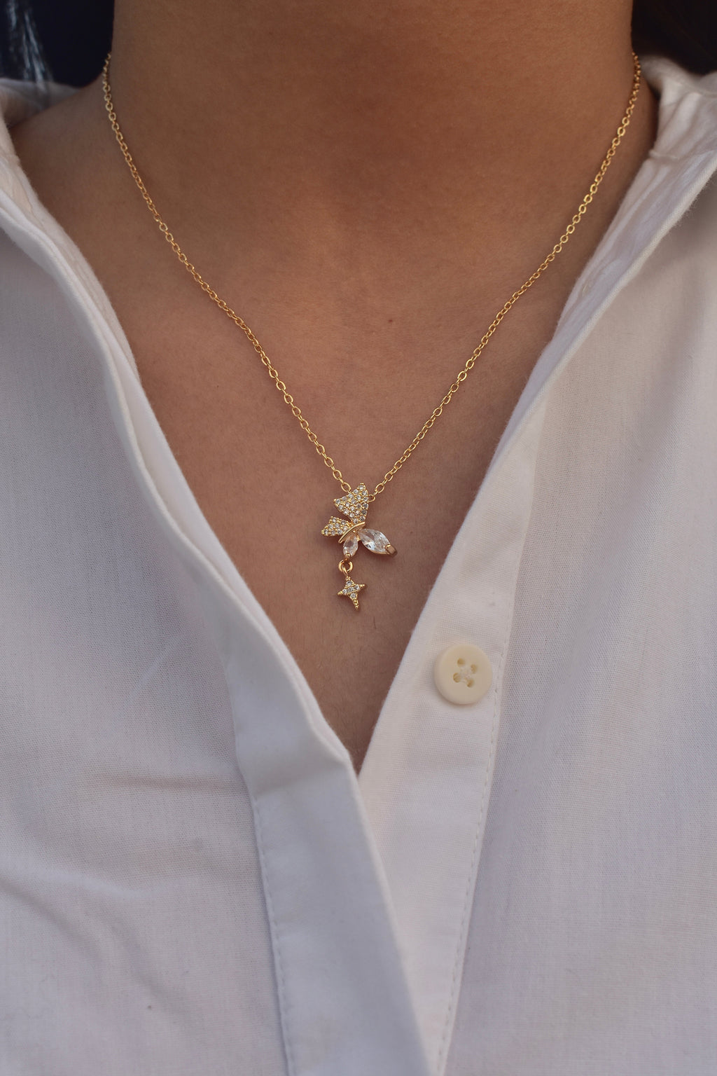 Starfly Gold Necklace