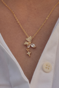 Starfly Gold Necklace