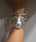 Silver Statement Spider Cuff