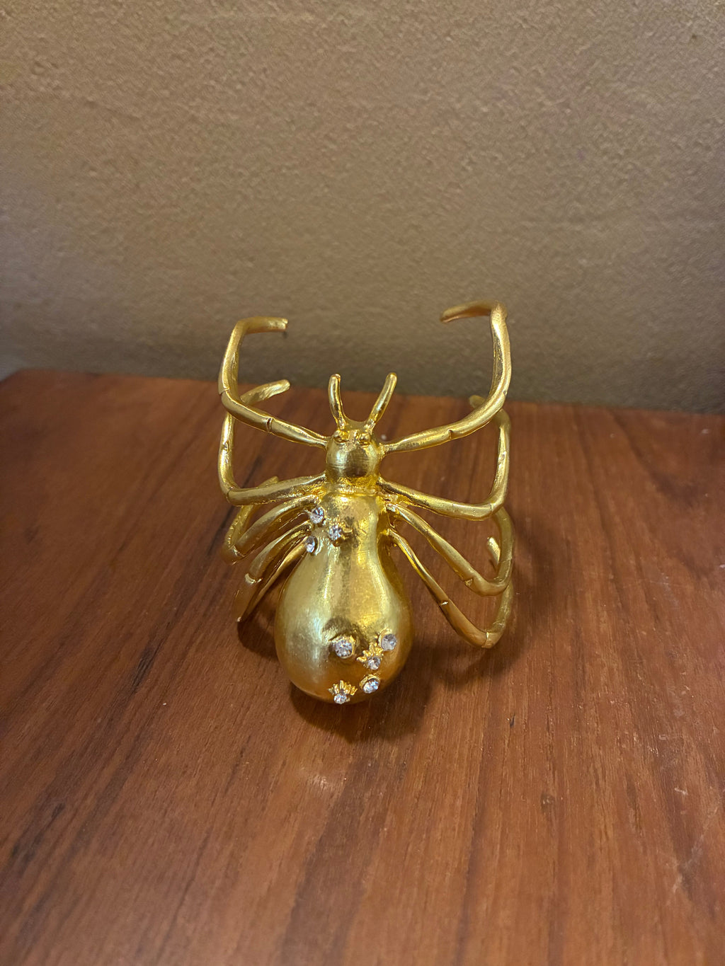 Gold Statement Spider Cuff