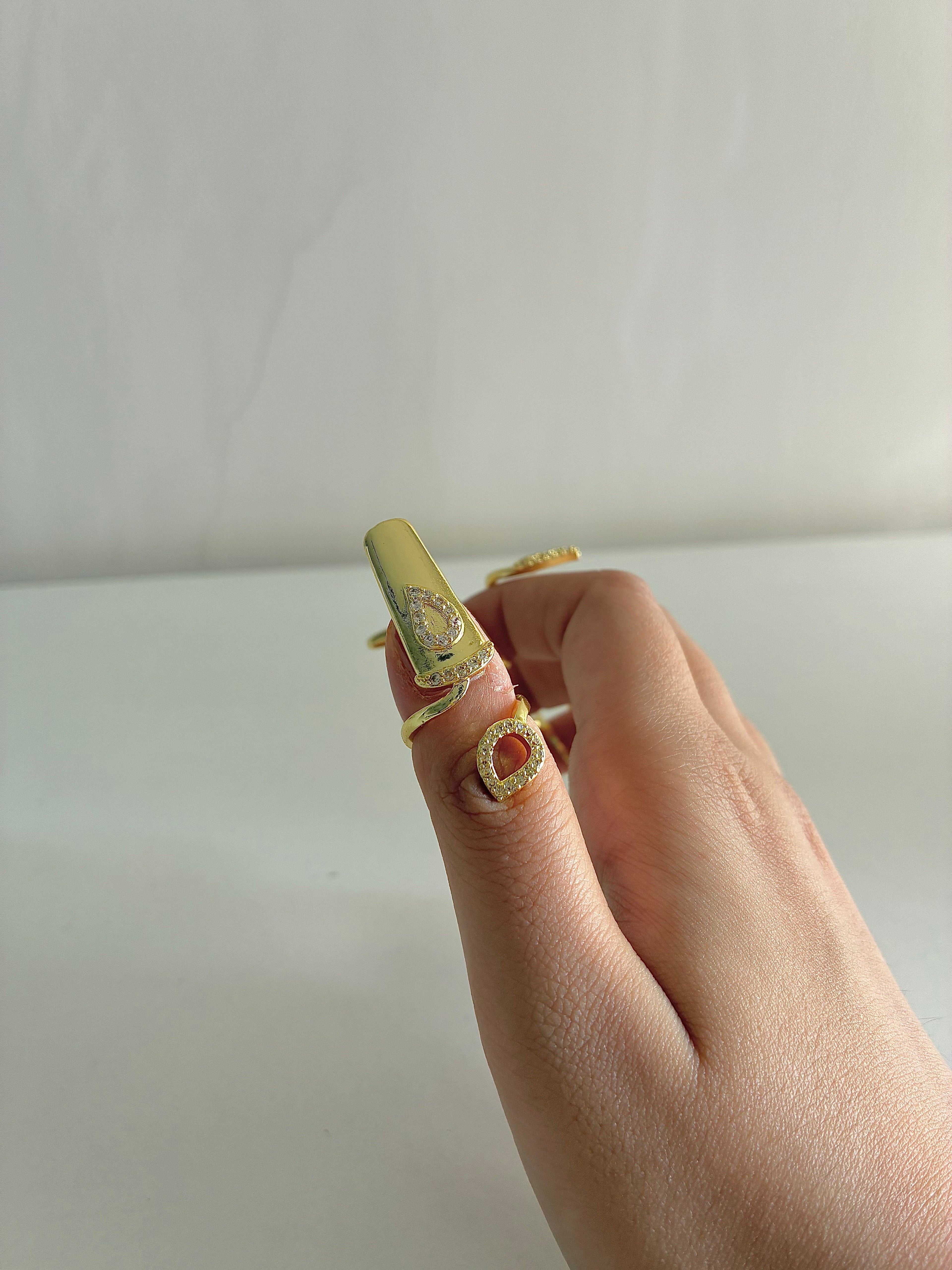 Siletto Nail Ring