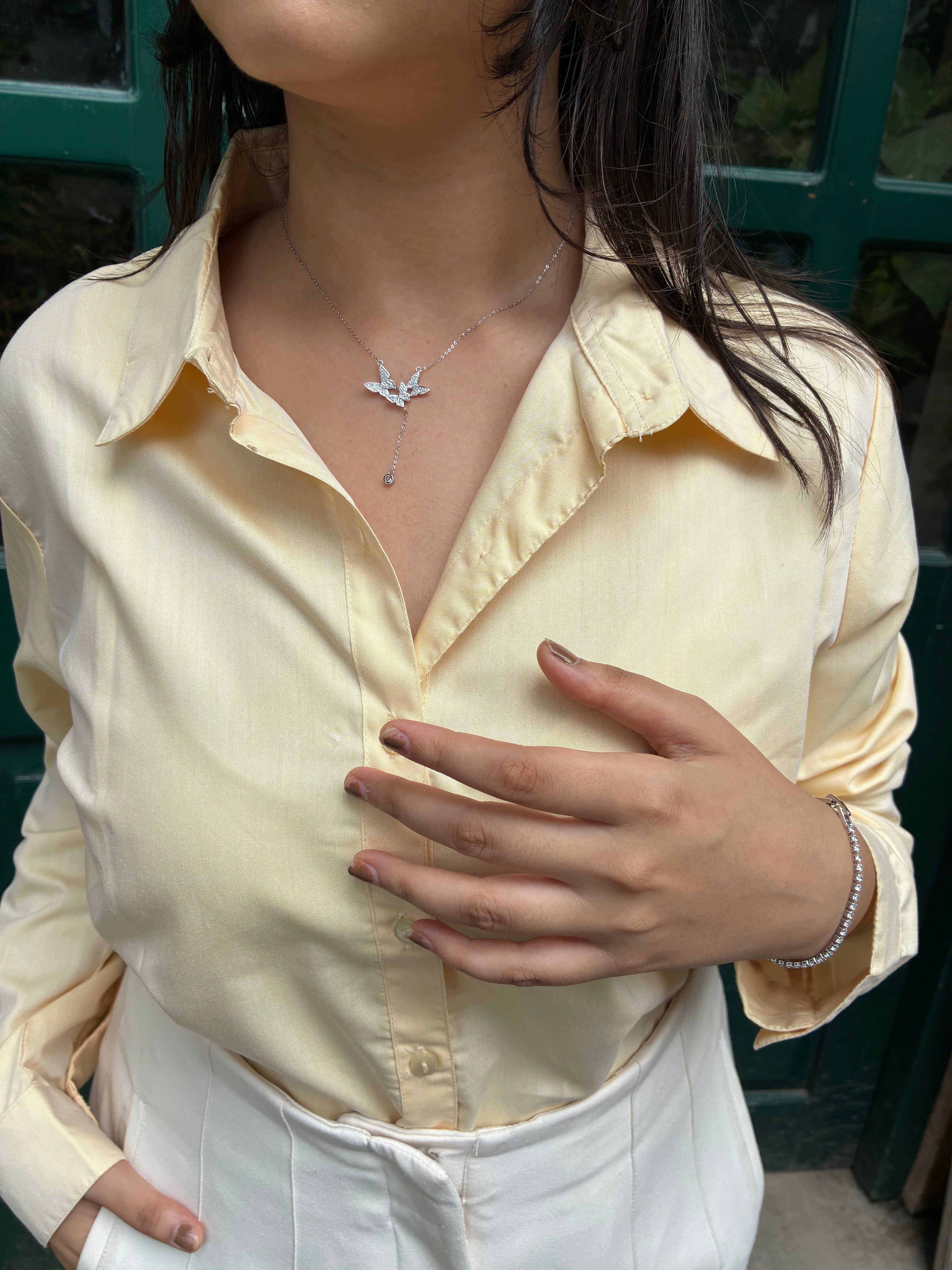 Flutter Dot Necklace