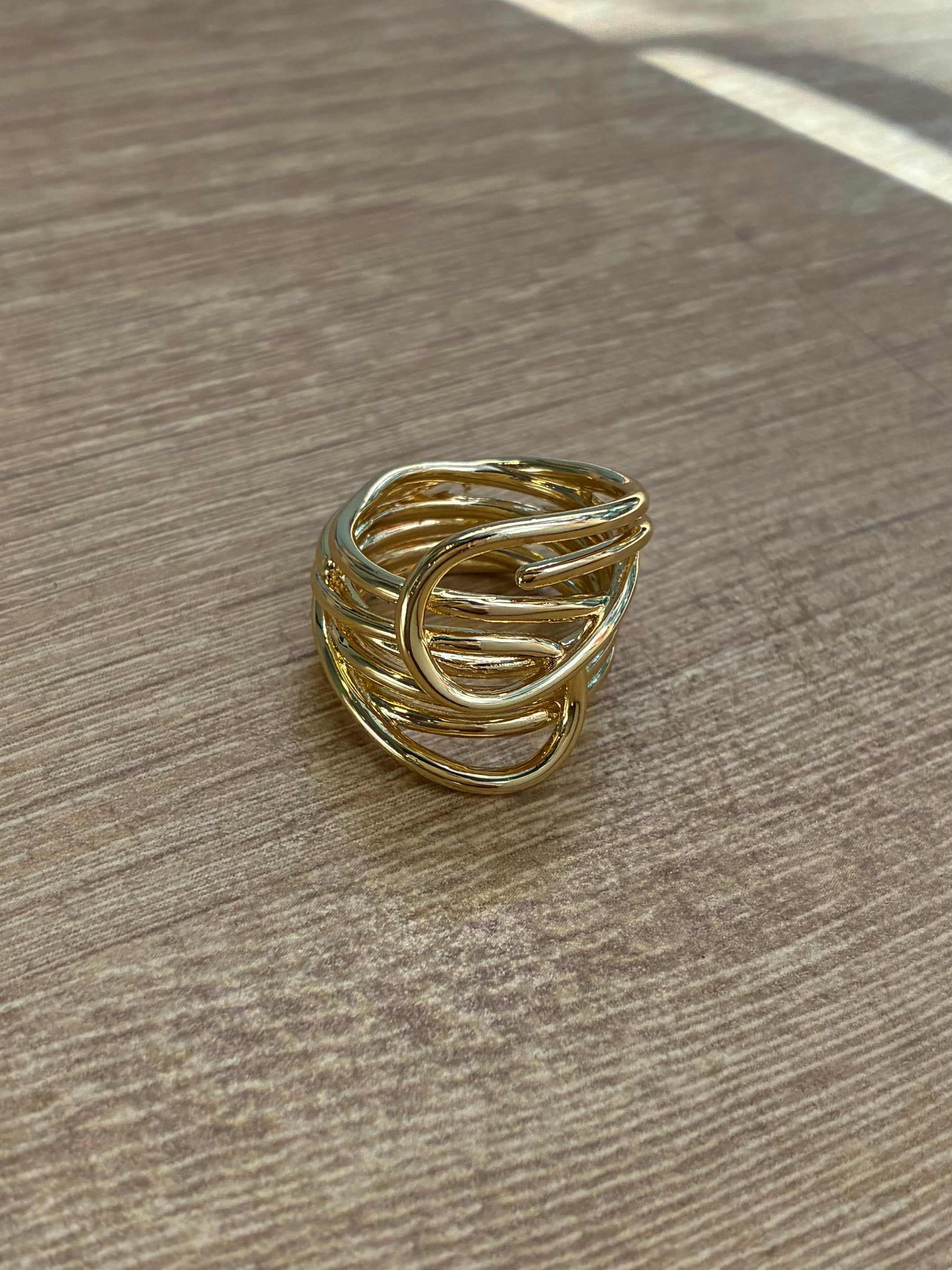 Line to Lines Ring