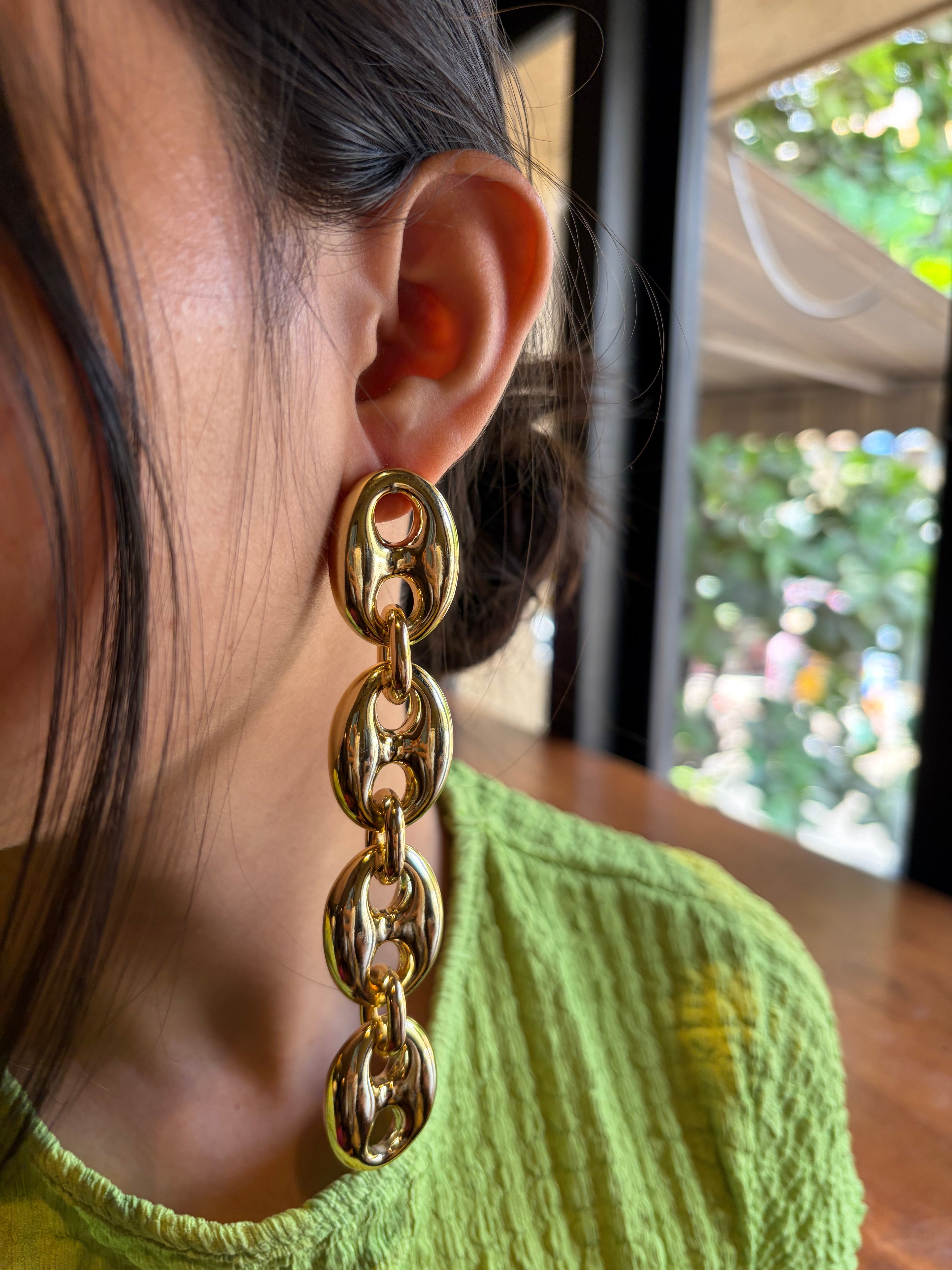 Bubble Lock Earrings