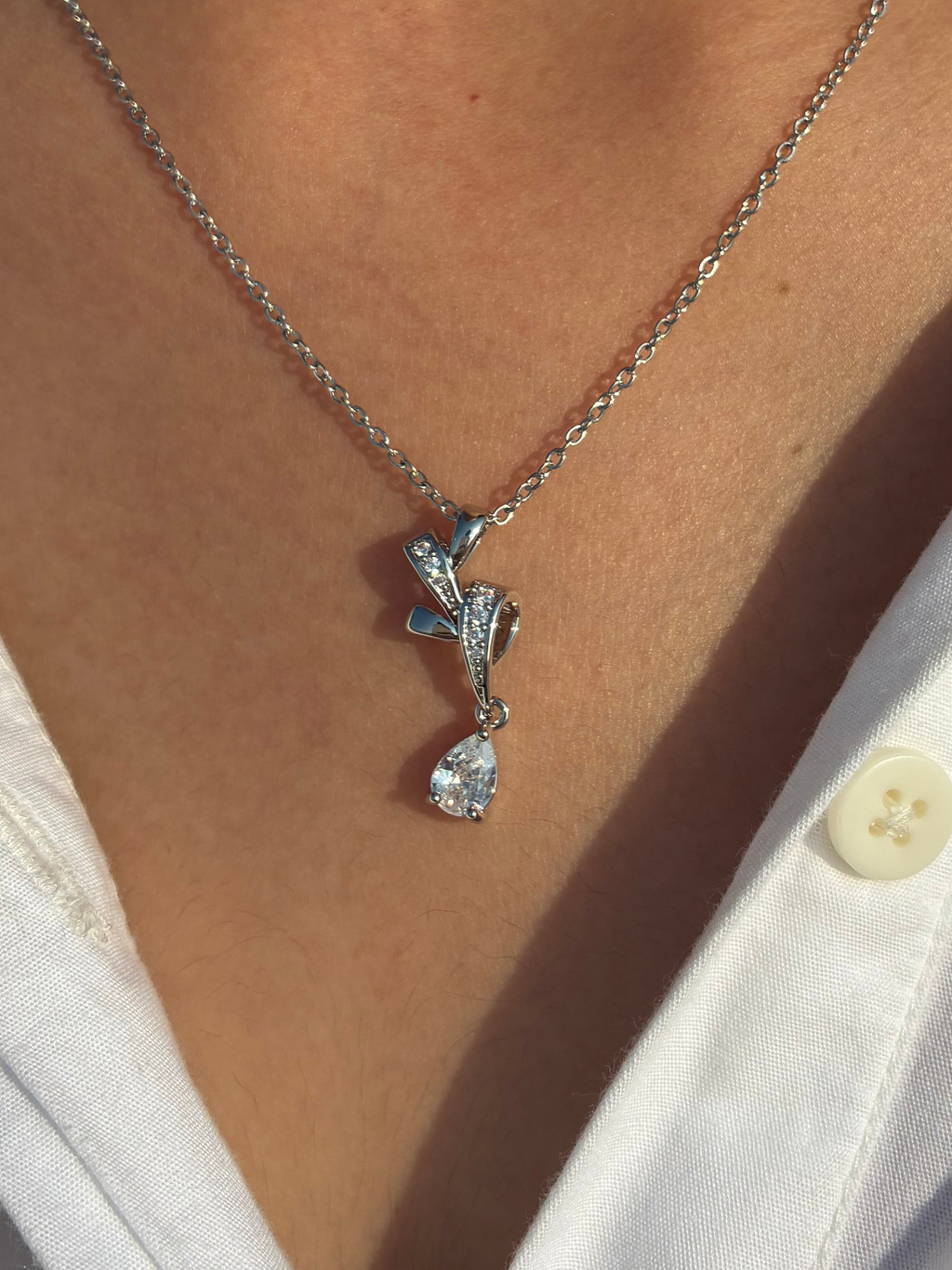 Pear Drop Necklace