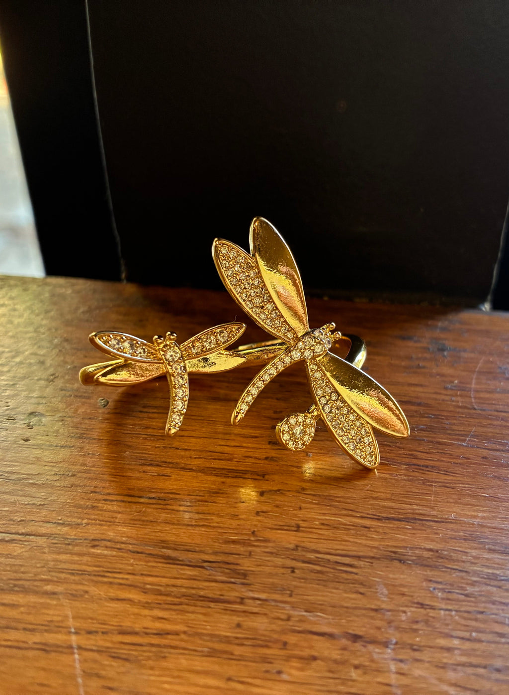 Dragonfly Dual-Finger Ring