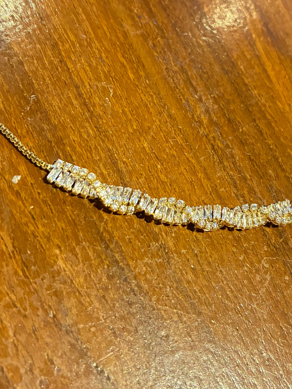 Twiste Gold Tennis Choker