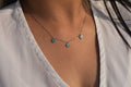 Evil Eye Cascade Necklace