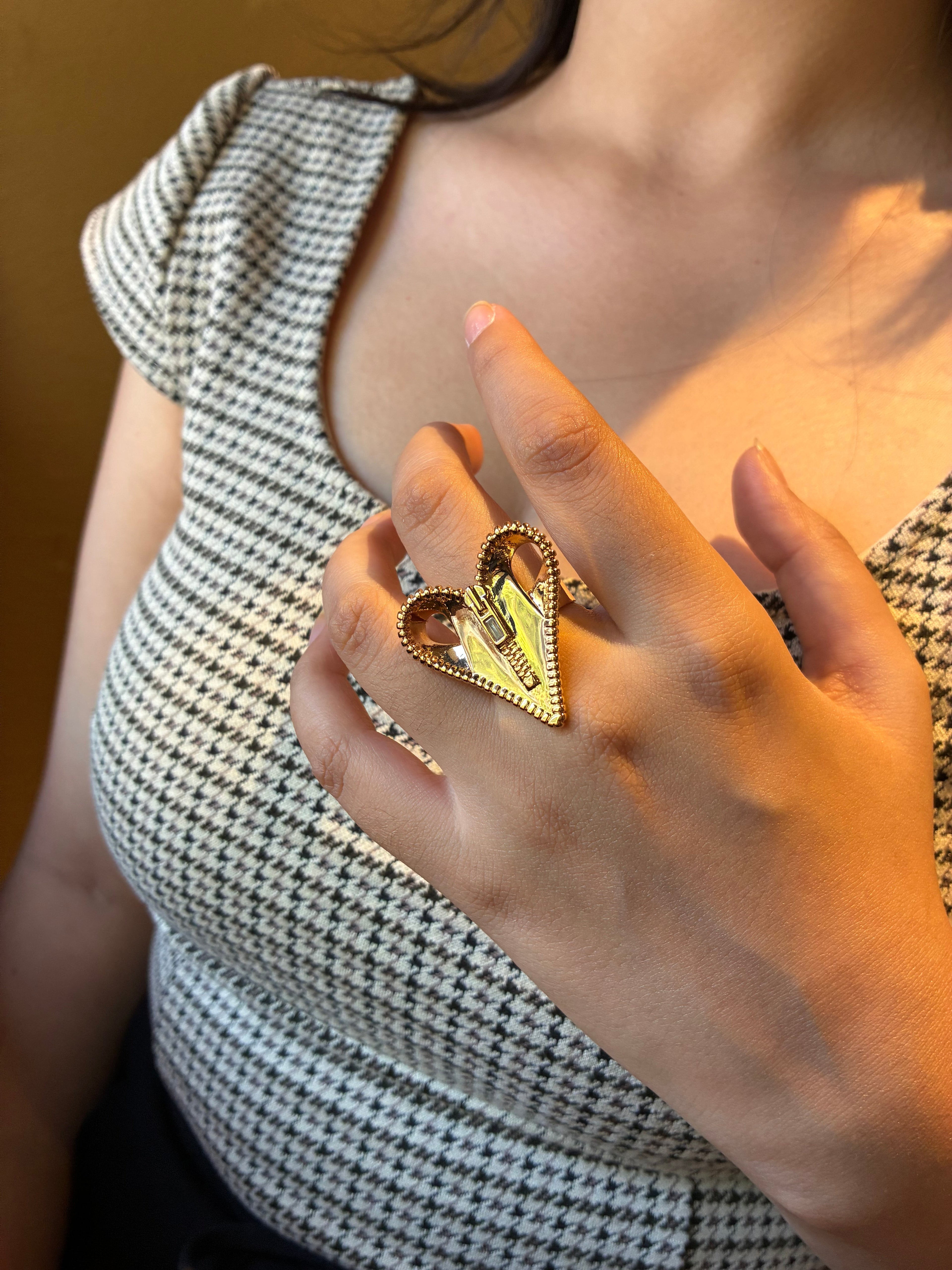 Tapper Heart Ring