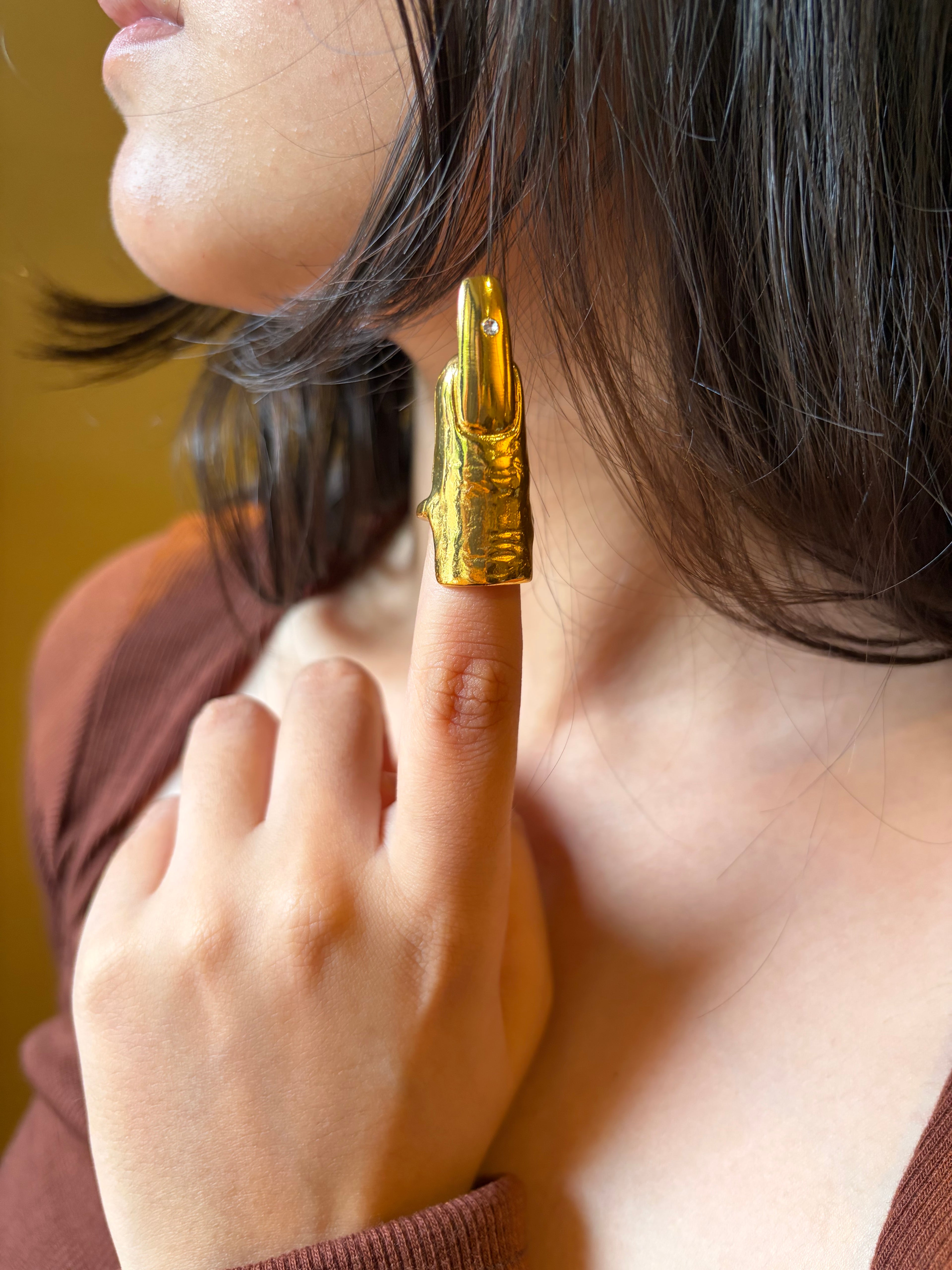 Bullet Nail Ring