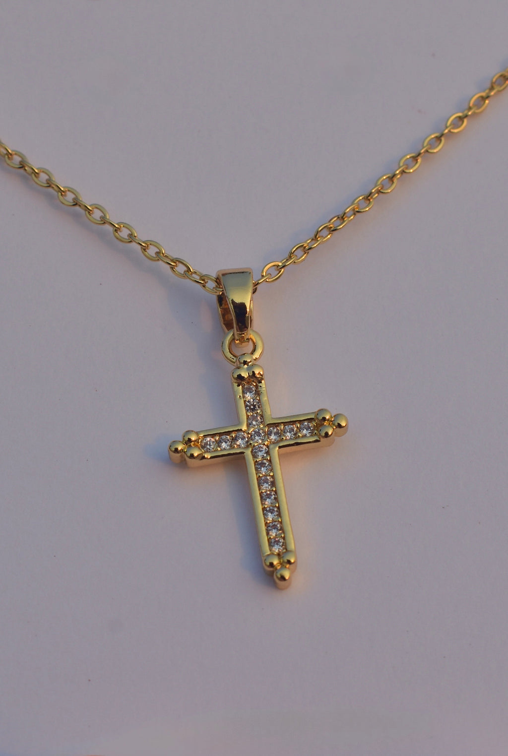 Golden Cross Necklace