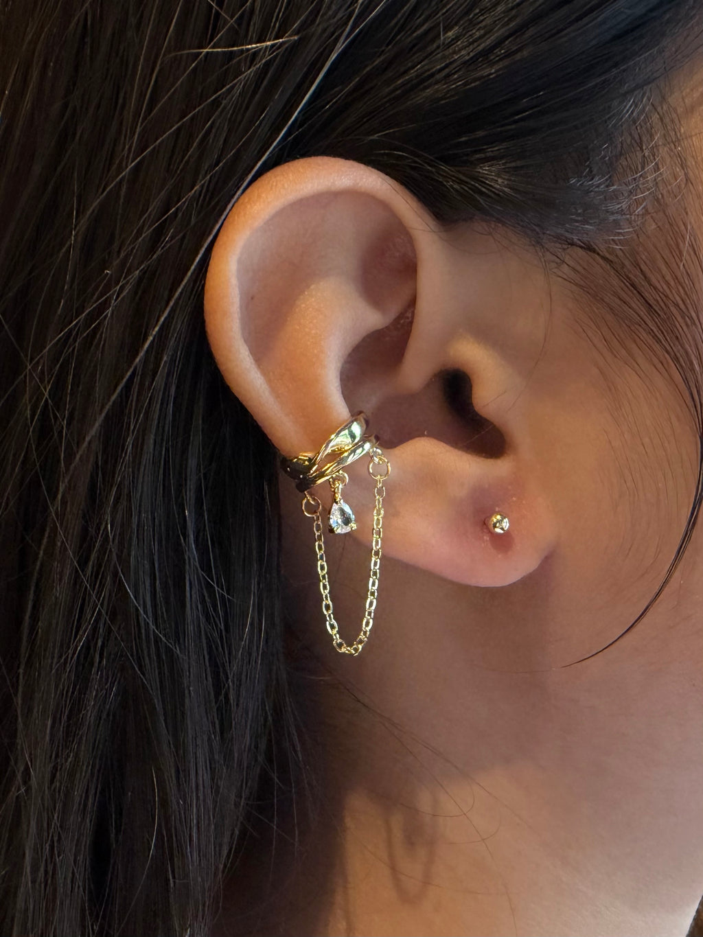 Beloved Dangle Earcuff Set of 2