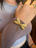 Curvy Dragonfly Brooch
