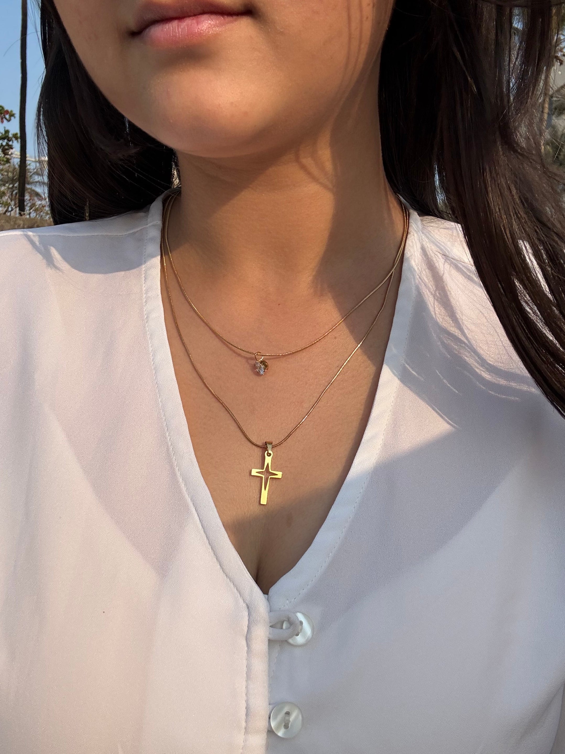 Gold Relique Necklace