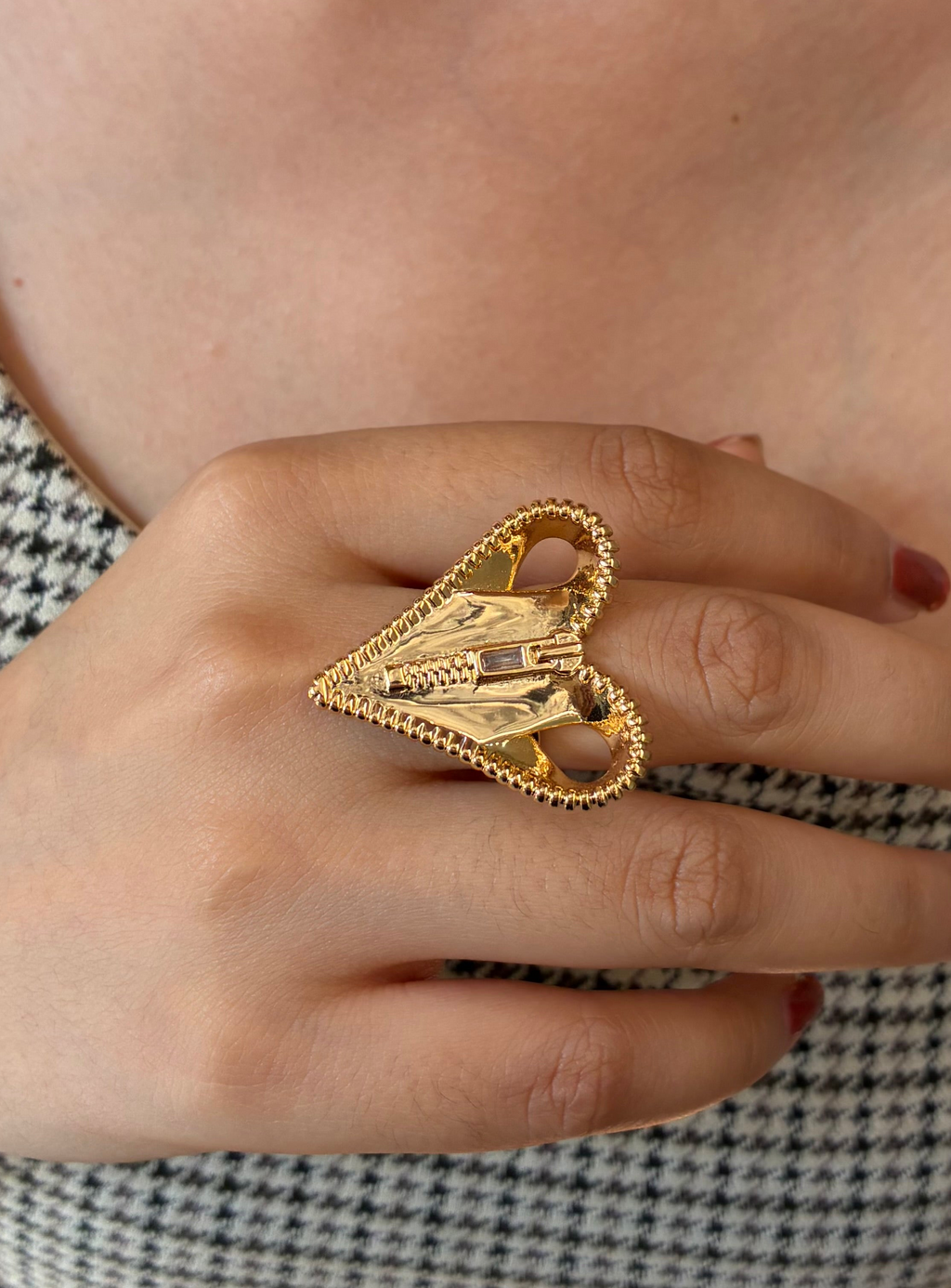 Tapper Heart Ring