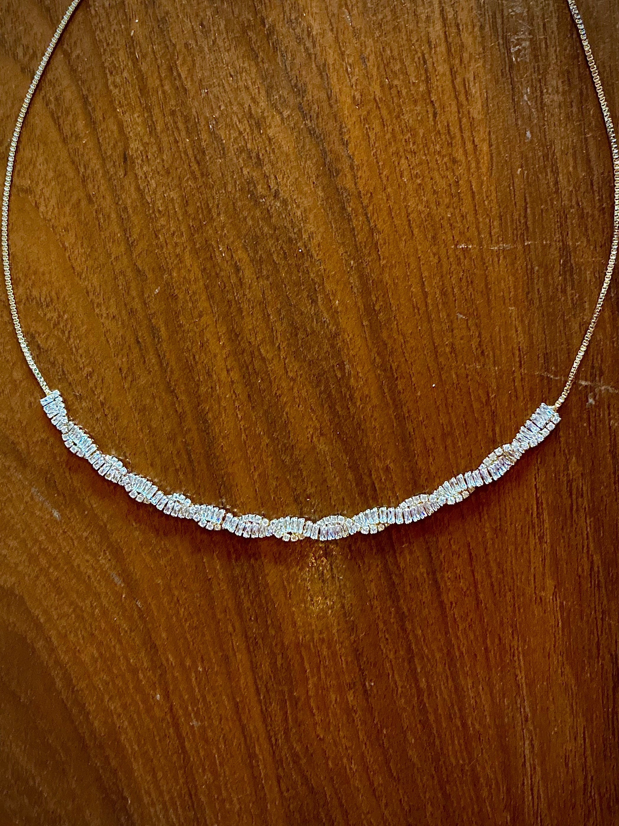 Twiste Gold Tennis Choker