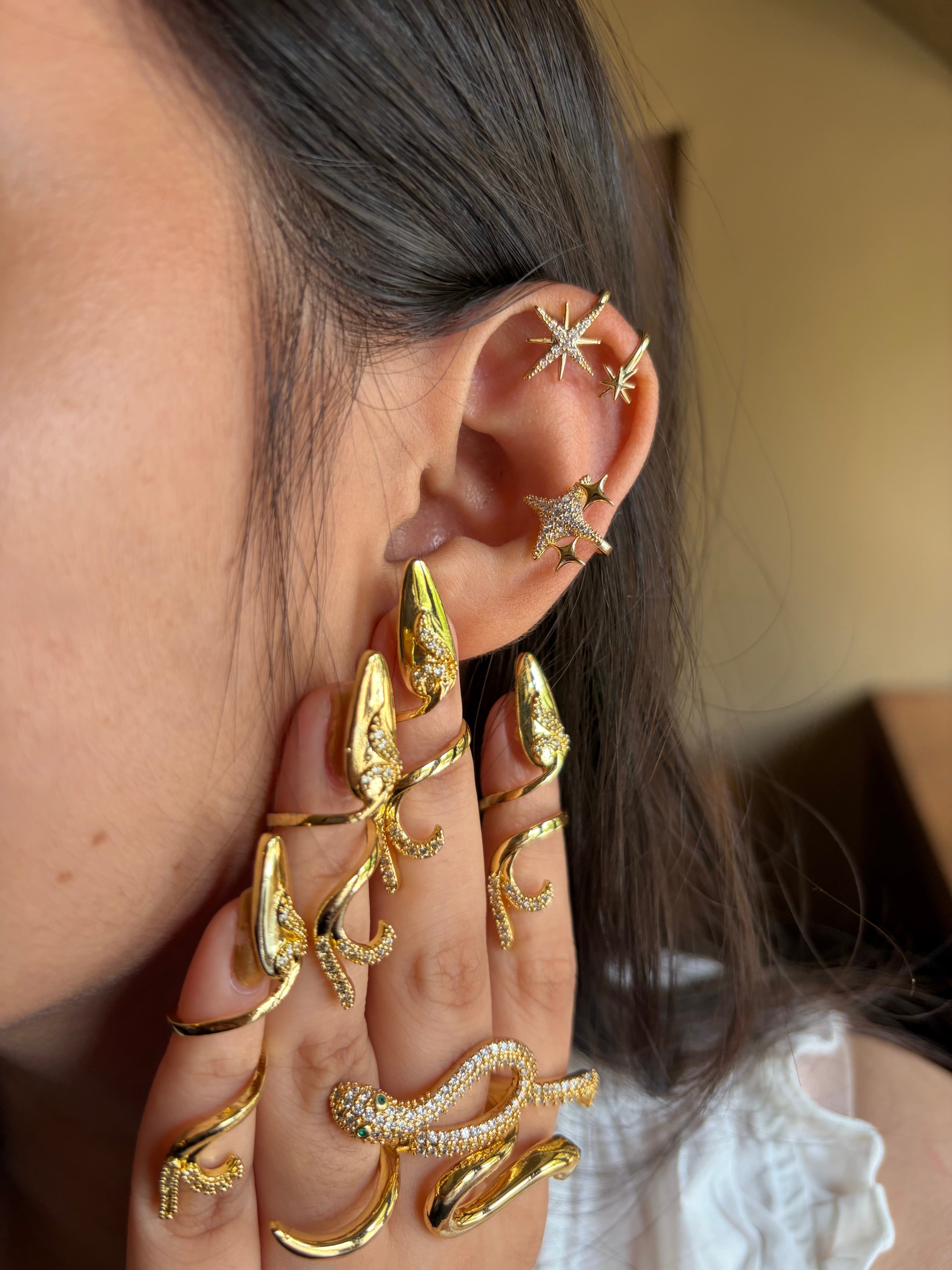 Starry Stackable Earcuff
