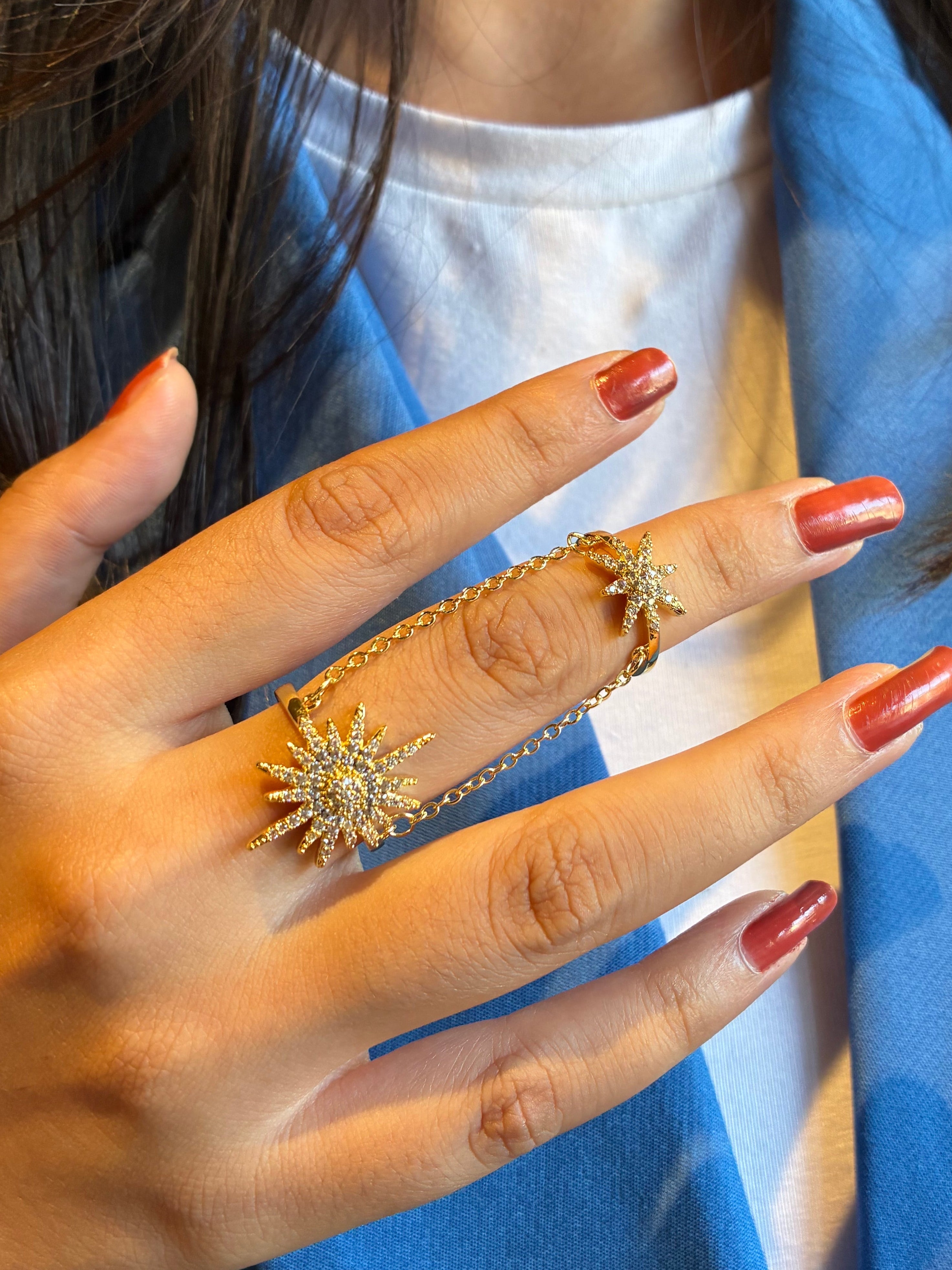Star to Star Ring (gold)