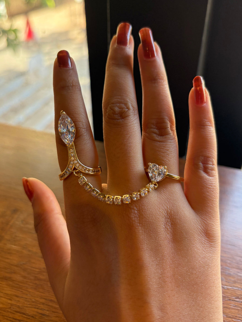Amara Chain Ring
