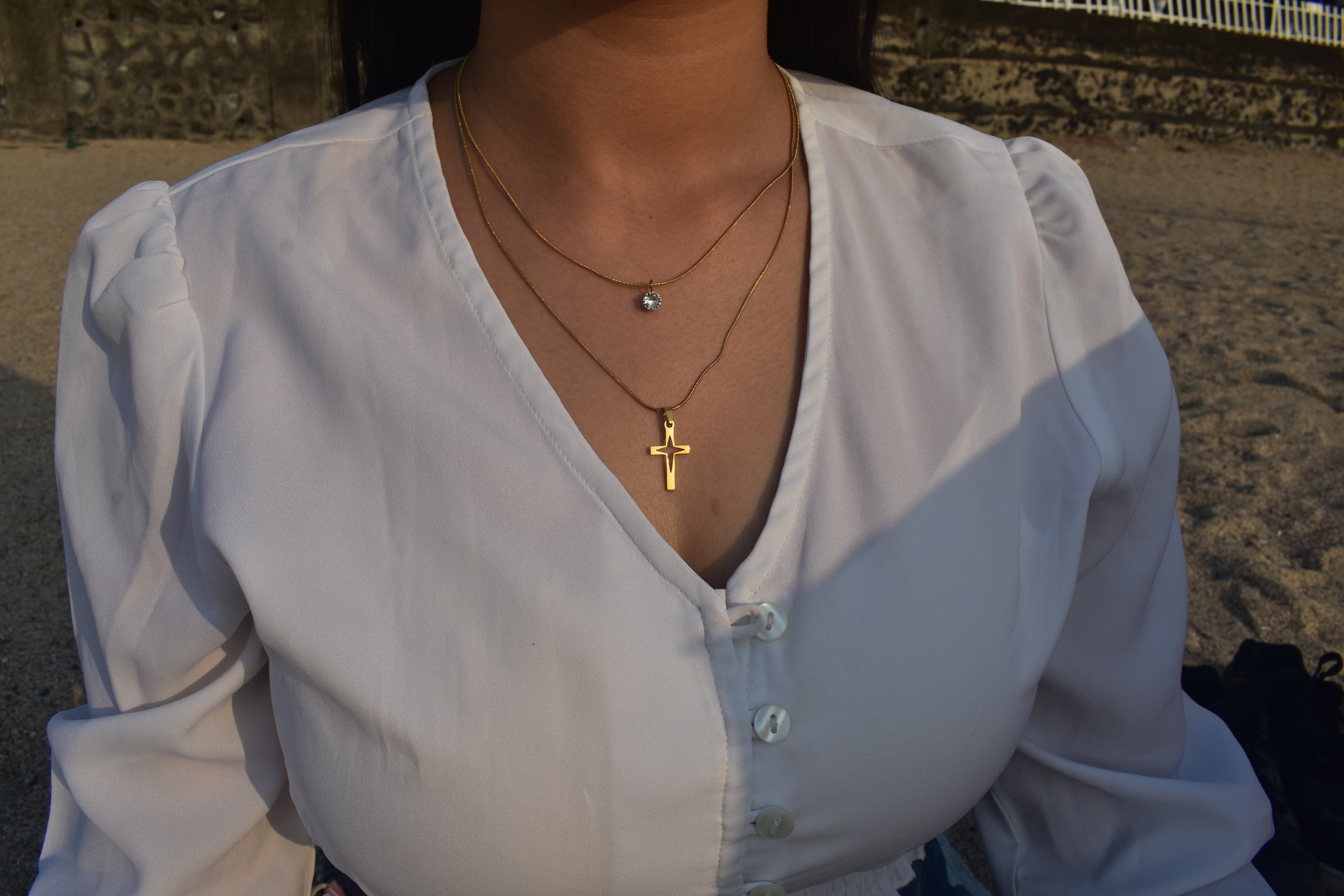 Gold Relique Necklace