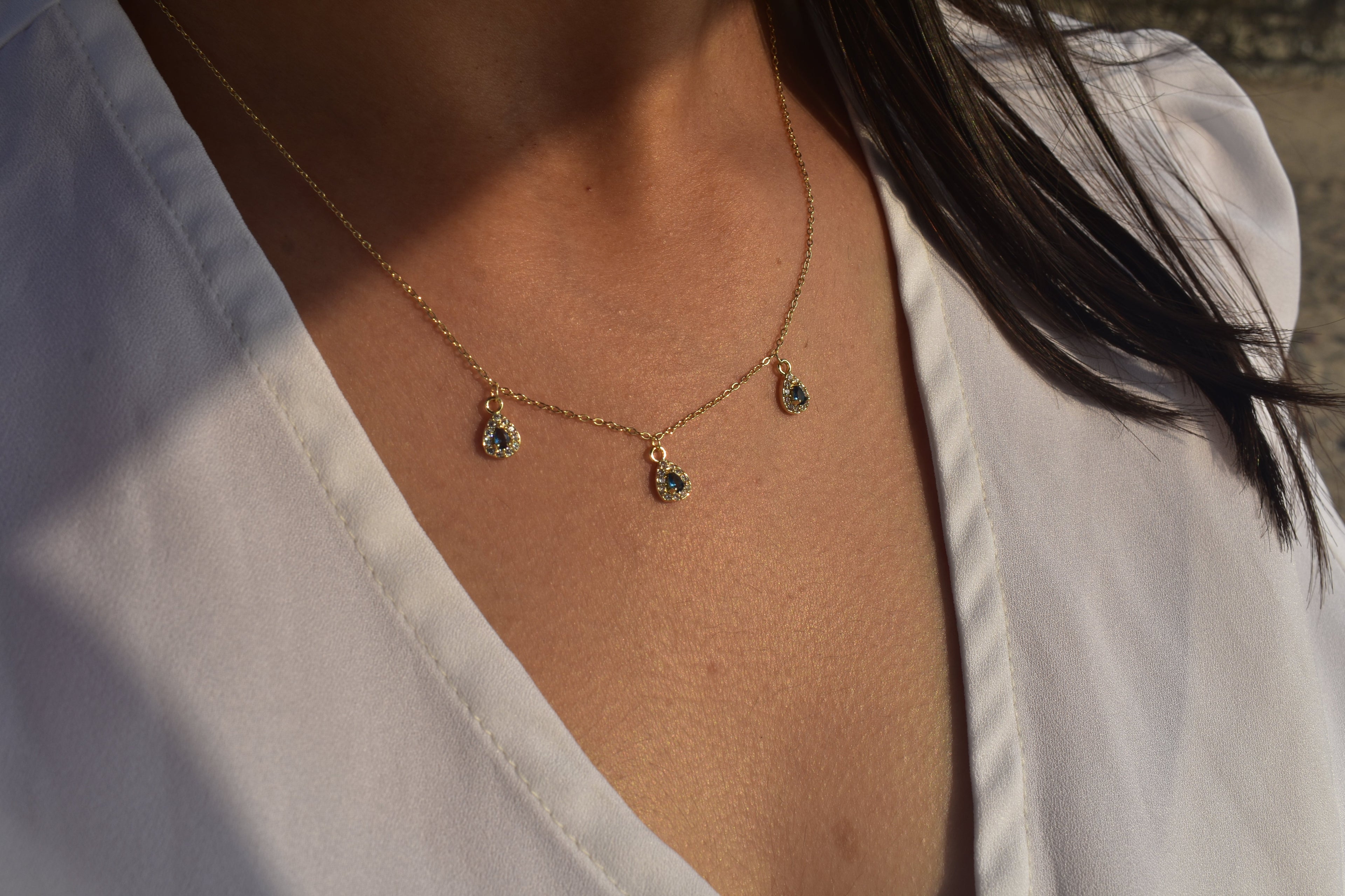 Blue Muse Necklace