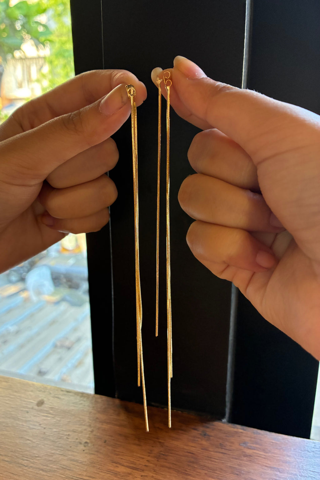 Veil Drop Earrings