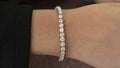 Midi Stone Gold Tennis Bracelet