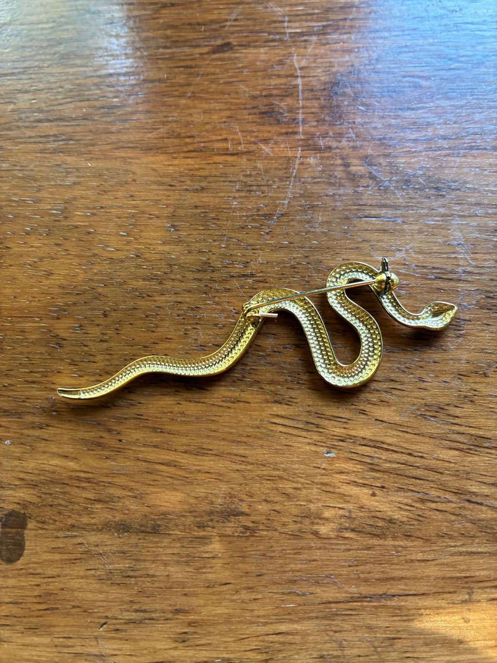 Serpentine Brooch