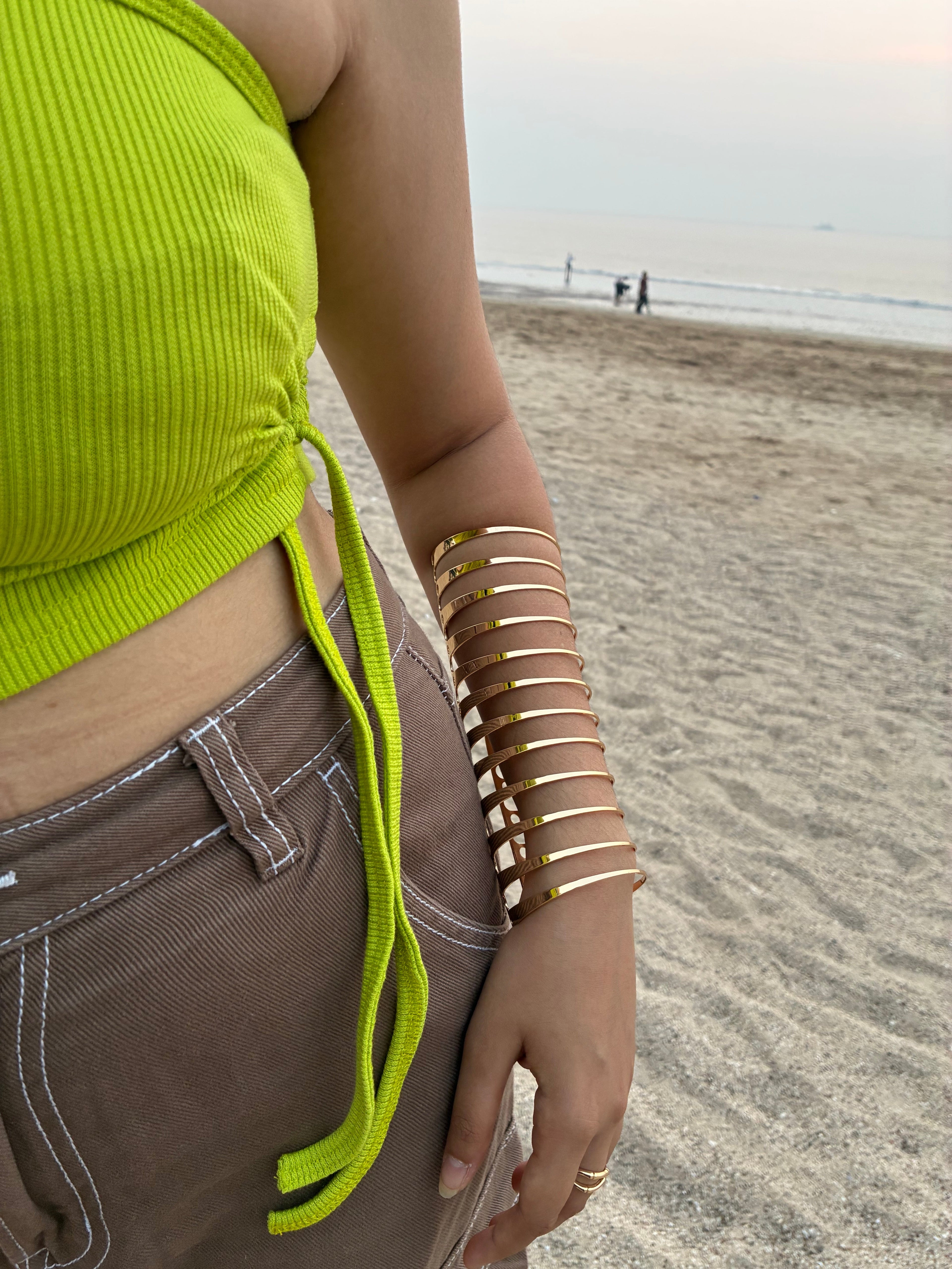 Golden cascade Armlet